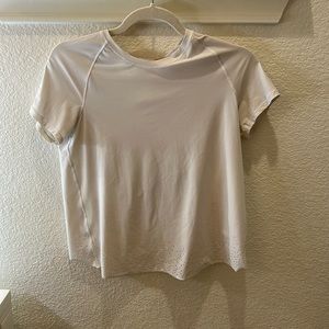 Lululemon Quick Pace Short Sleeve/ Color-White